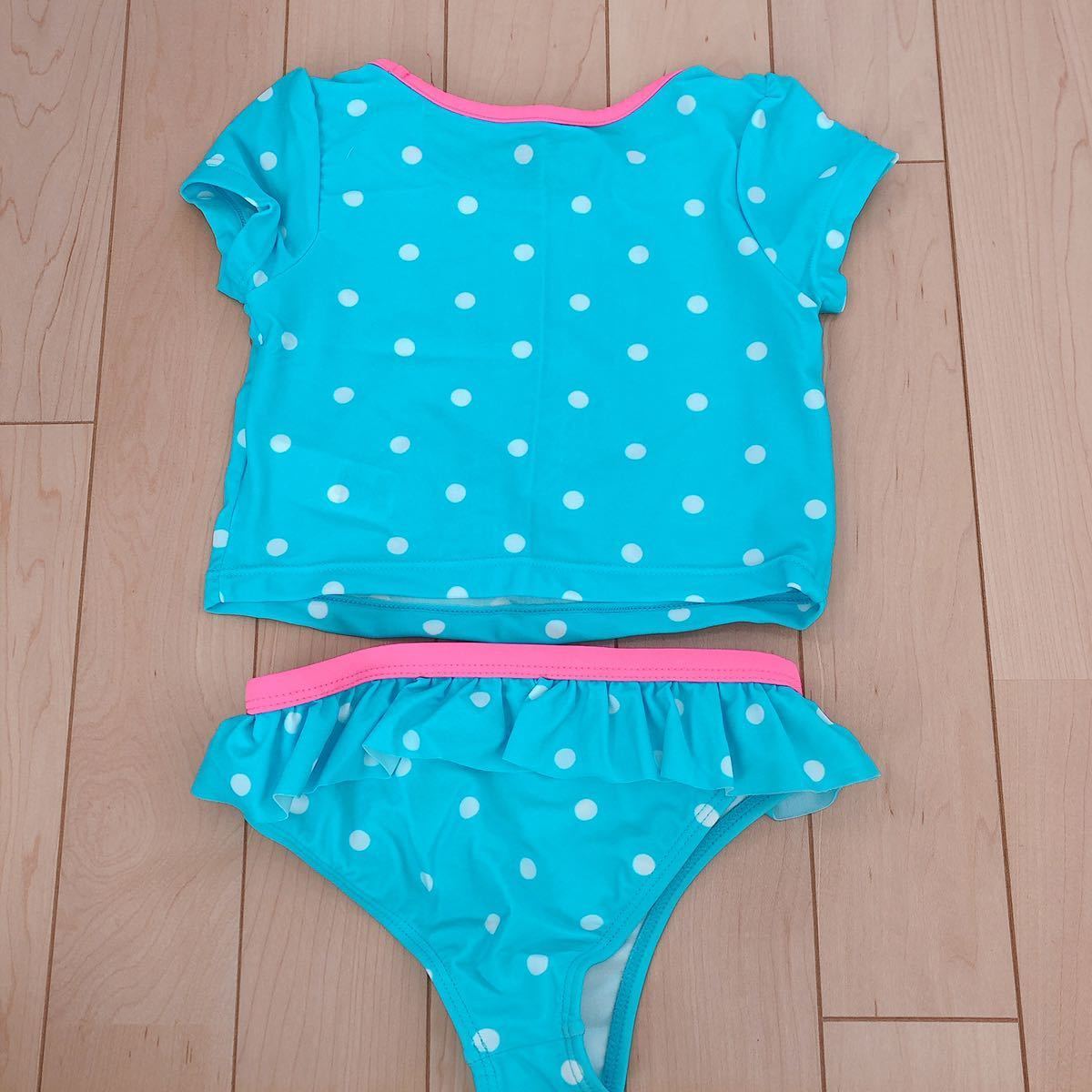 女の子水着 ベビー 90 Gap ラッシュガード セパレート 水色ドット柄 おうちプール 水遊び 送料140円 90 85 94cm 売買されたオークション情報 Yahooの商品情報をアーカイブ公開 オークファン Aucfan Com