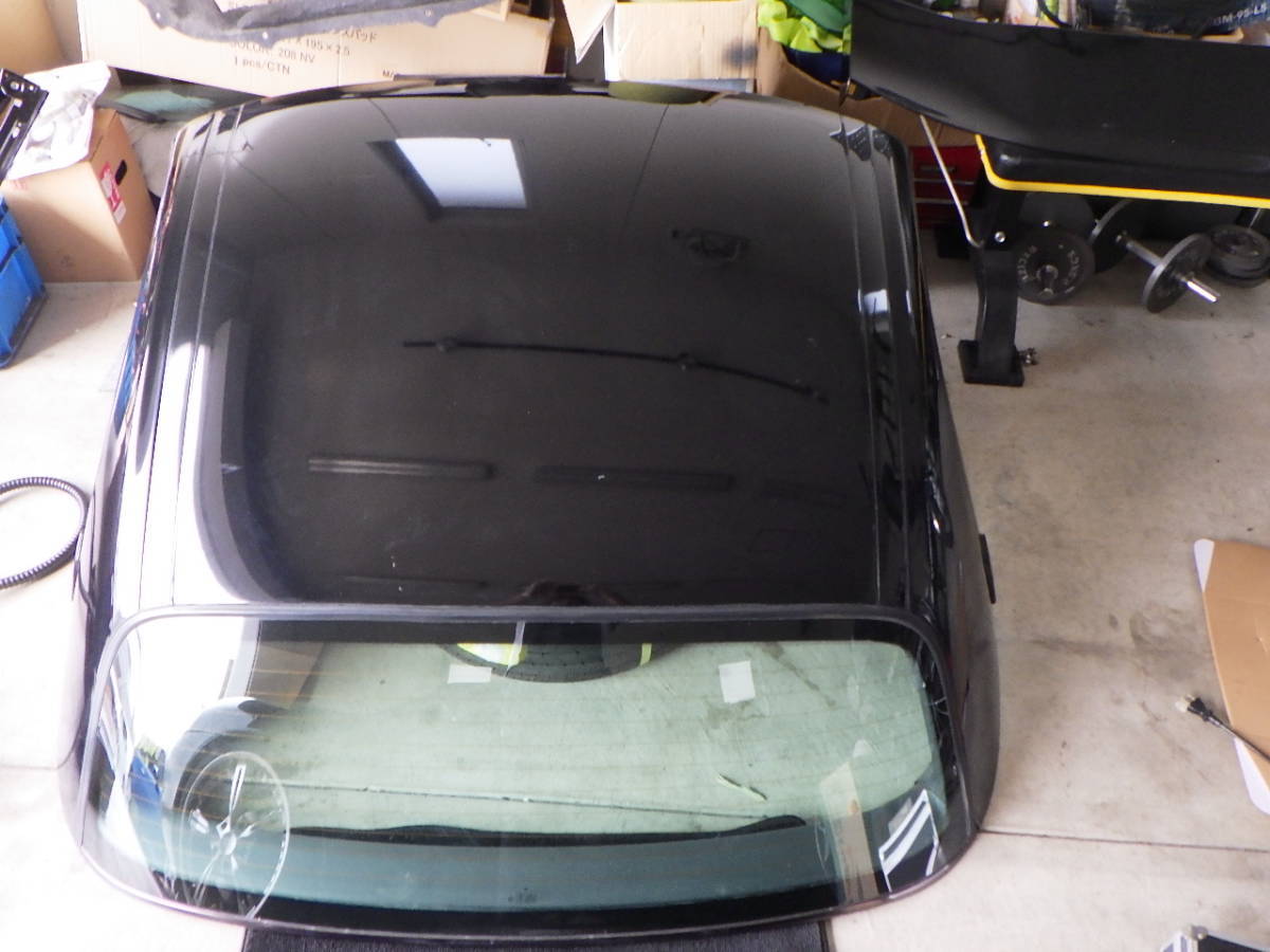 ポルシェ986ボクスター ハードトップ 黒（色替え車）引取り限定！