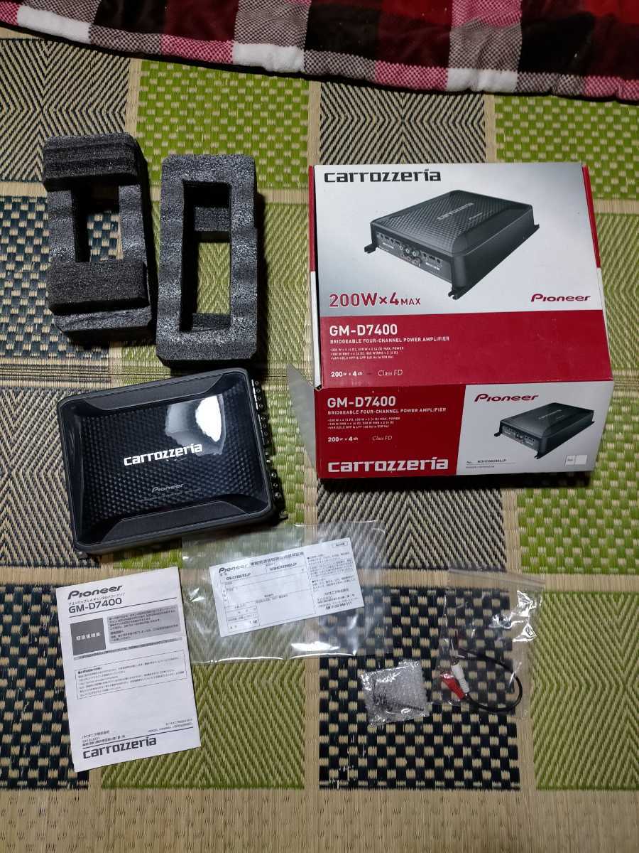 パワーアンプ AVシステムアップ カロッツェリア GM-D7400⁄D7100 GM