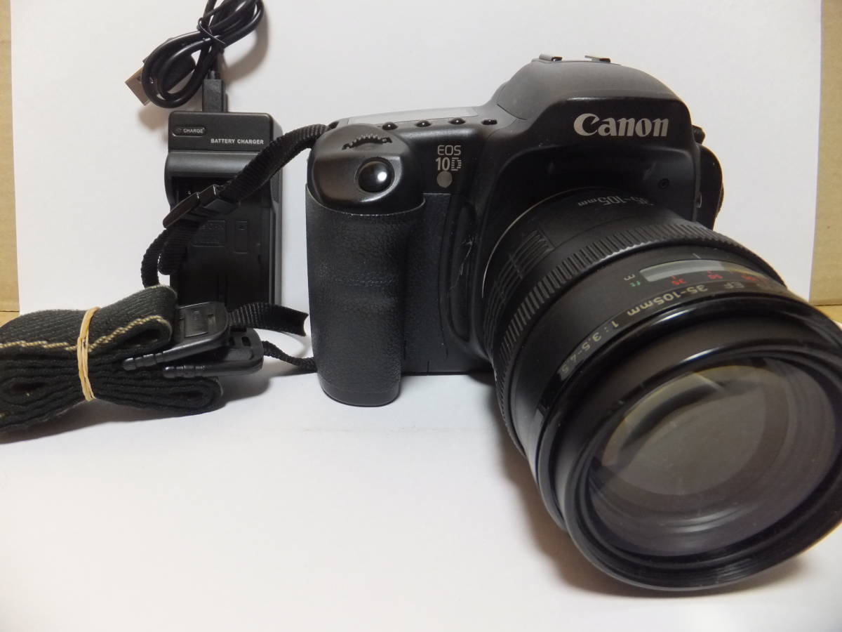Canon EOS EF - 35-105mm 10D Digital Camera Body SLR Lens Zoom 