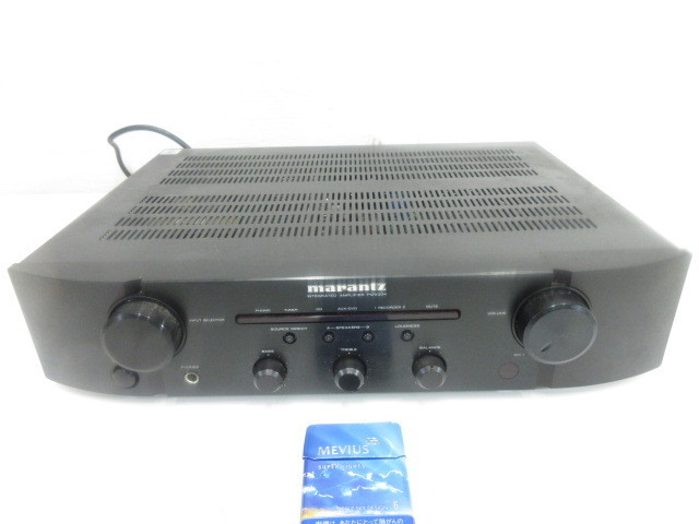 marantz PM5004 プリメインアンプ リモコン付き 動作確認済み プリメインアンプ PM5004 通電確認済み - NO. MODEL marantz(マランツ