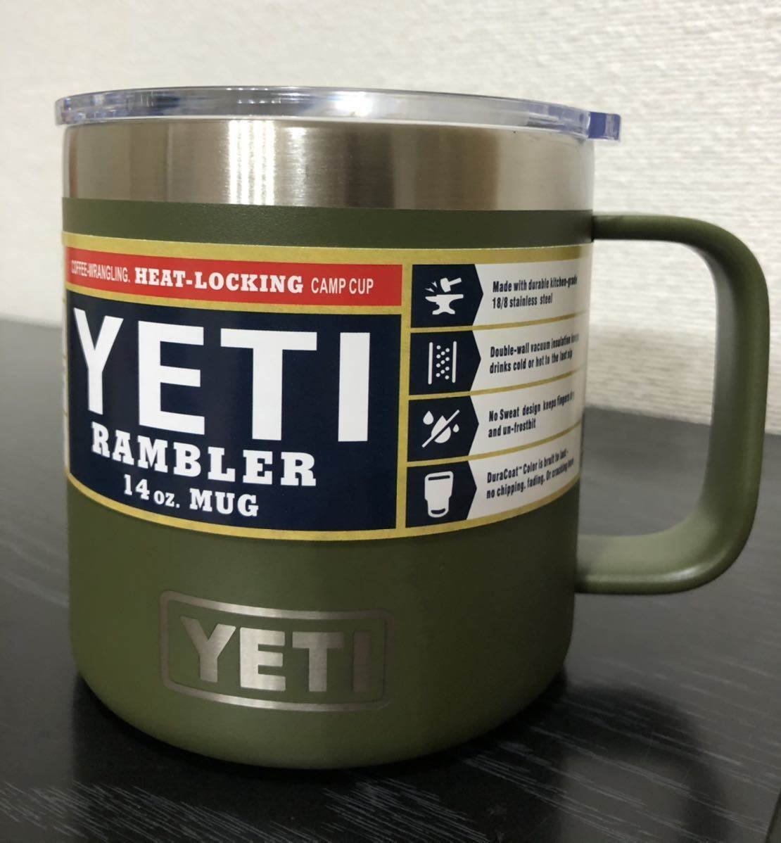 YETI イエティ 14オンス マグカップ ランブラー RAMBLER 14oz MUG