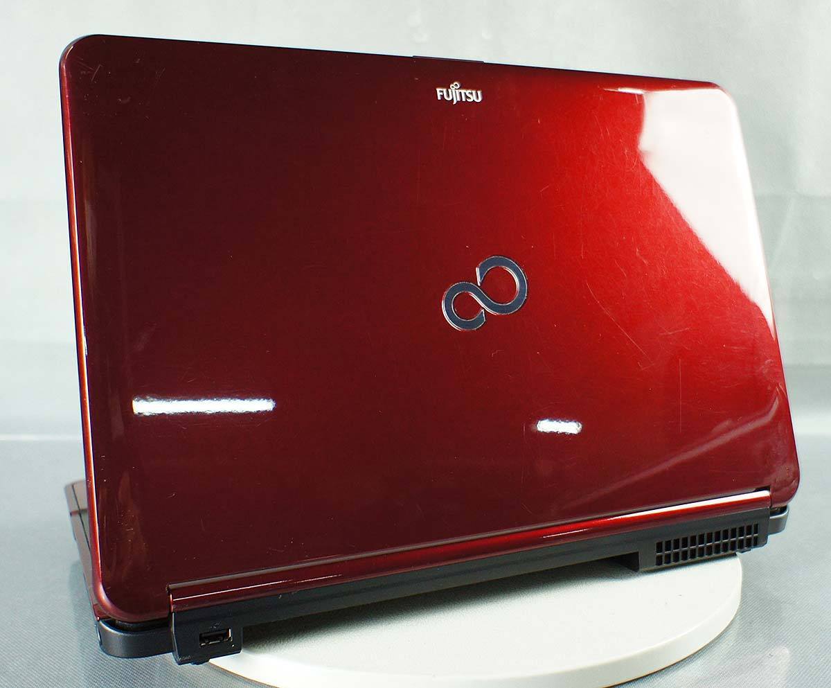 富士通 LIFEBOOK AH54/E レッド Core i3 2320M / メモリ4GB / DVD 