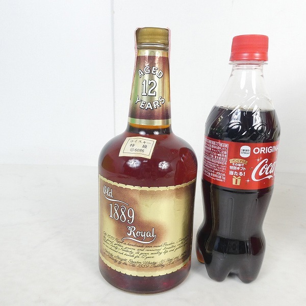 BE053s□未開栓 古酒 ウイスキー オールド 1889 ロイヤル 12年