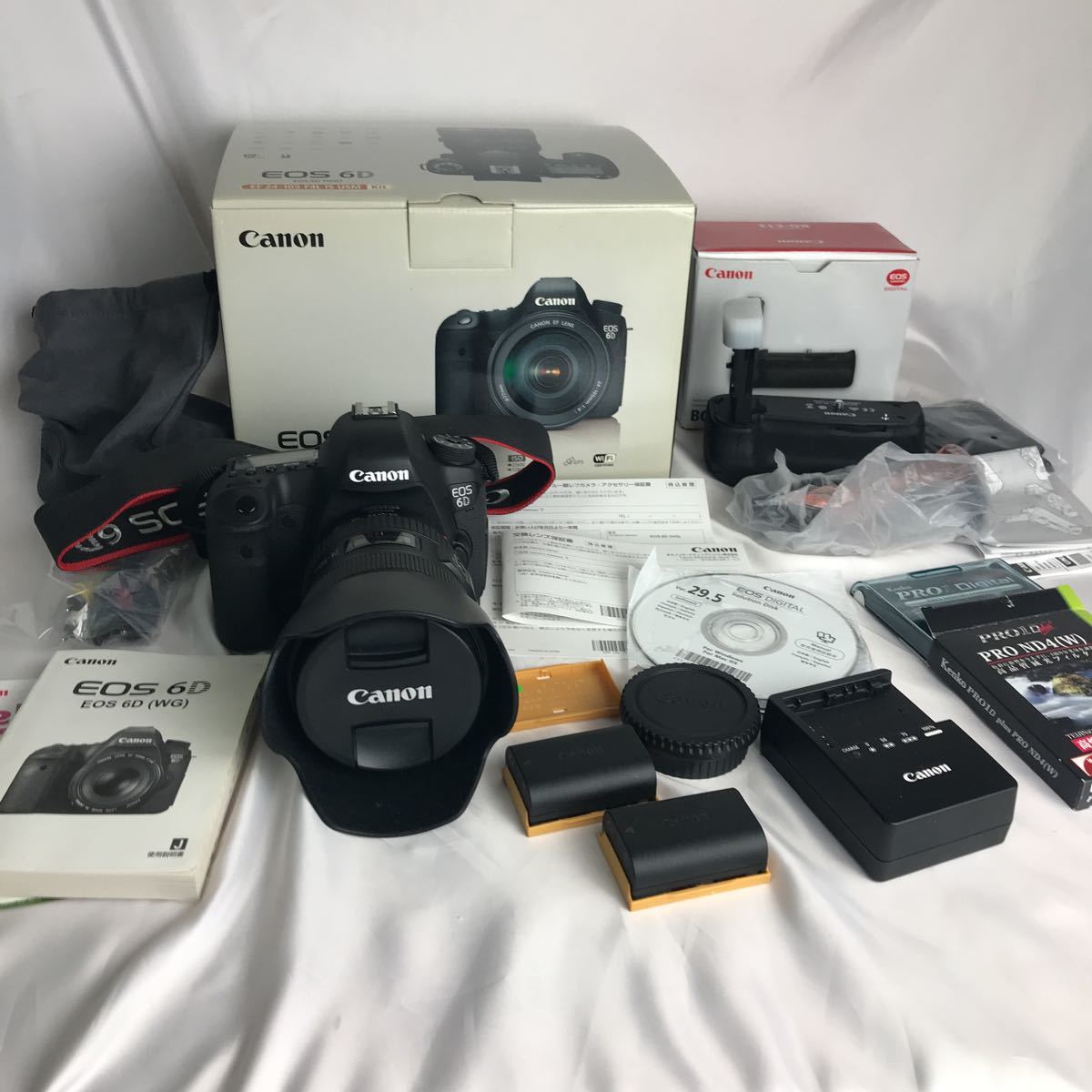 Canon EOS 6Dレンズキット 6D EOS IS F4L EF24-105mm レンズキットの