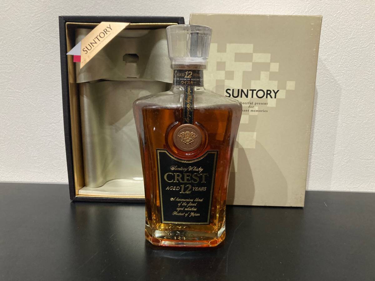 N1553 SUNTORY CREST 12年 サントリーウイスキー クレスト12年 700ml 