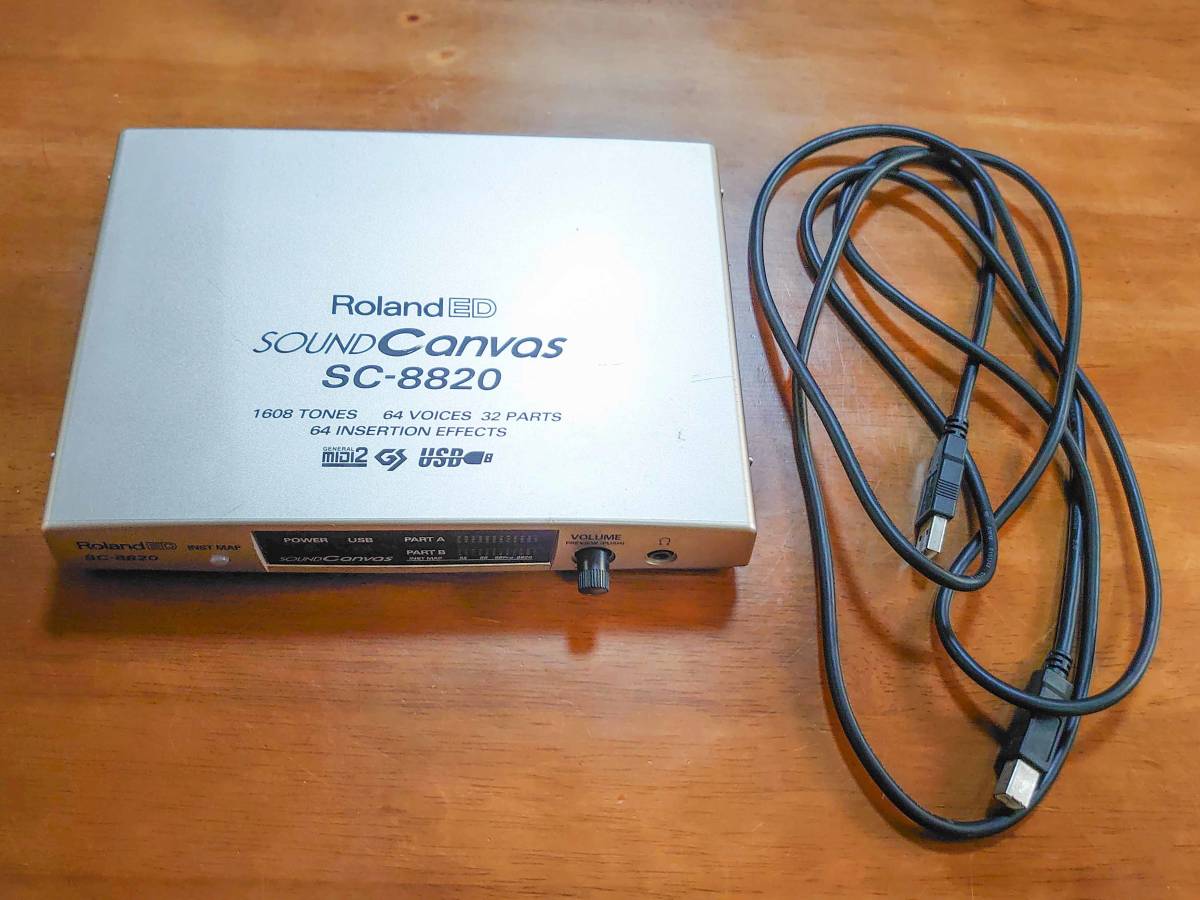 Roland ローランド SC-8820 音源モジュール Sound Module