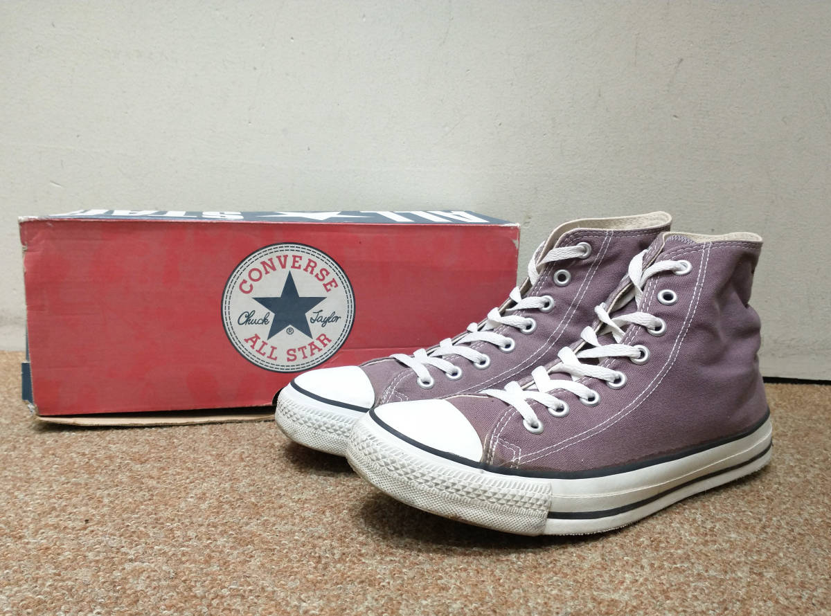 90s CONVERSE ALL STAR HI USA製 8 1/2 コンバース オールスターハイ 