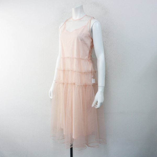 honey mi honey チュールワンピ（美品 2020AW HONEY MI HONEY ハニー 
