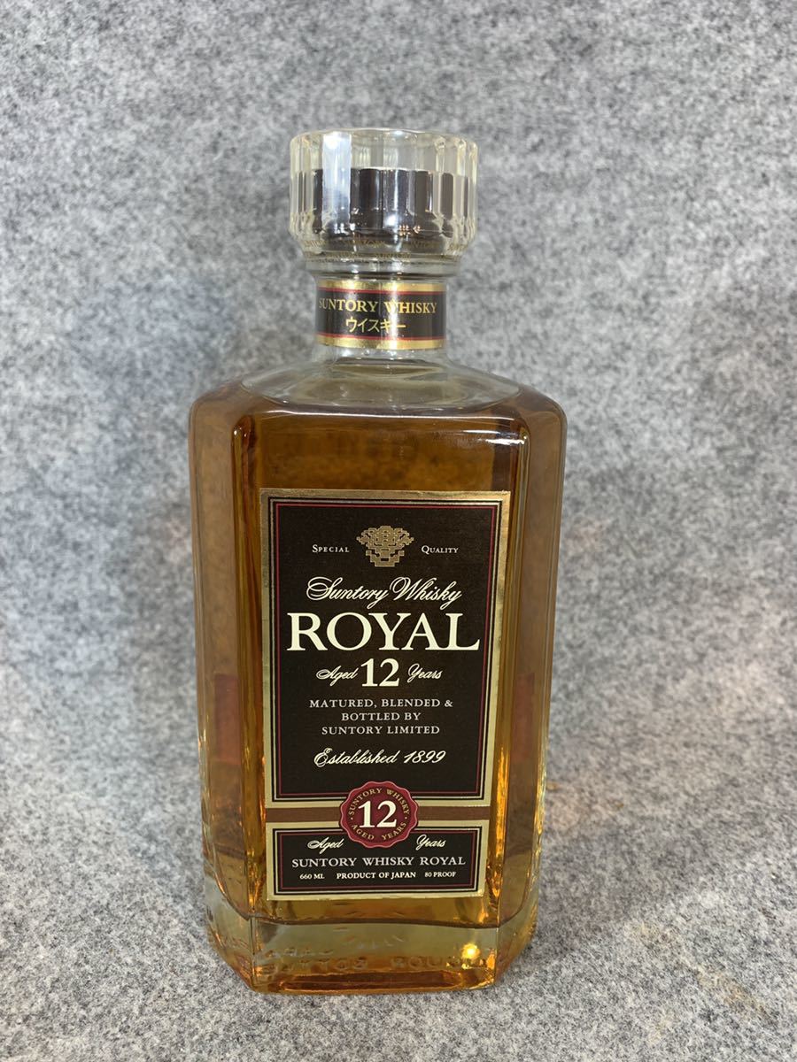 数量限定，大人気 サントリー ウイスキー SUNTORY WHISKY ローヤル 12