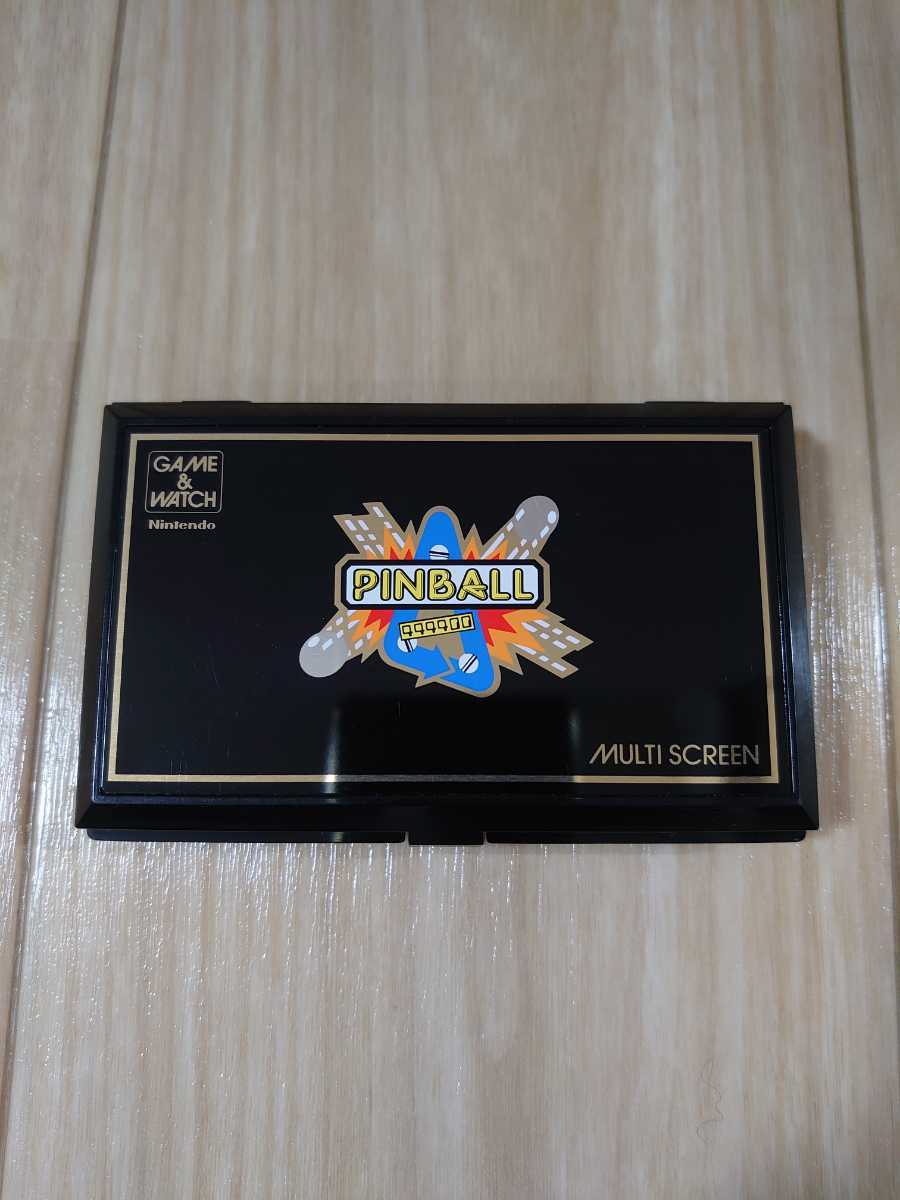 GAME&WATCH ゲームウォッチ 任天堂 ピンボール PB-59 動作品