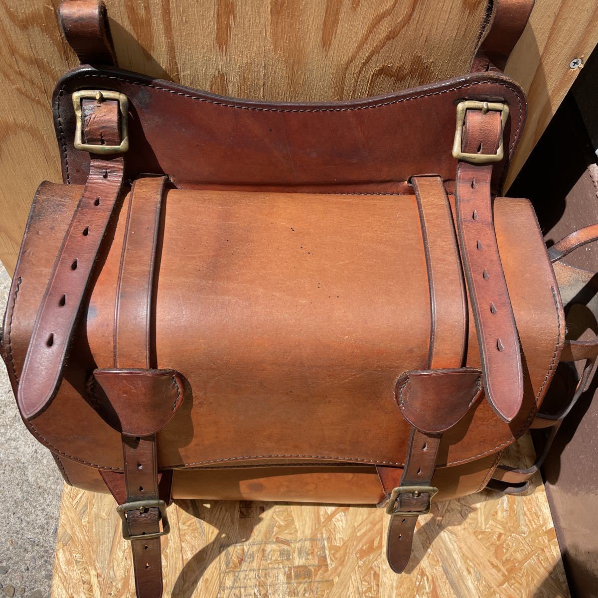 One's Worker ワンズワーカー サドルバッグ One's Worker ワンズワーカーサドルバッグ　中古品