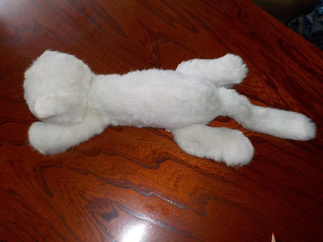 高品質，品質保証 昭和レトロ 日本製 白猫 ねこ/ネコ/猫 ぬいぐるみ