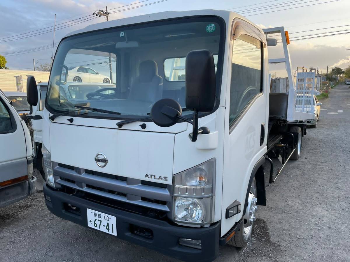 日産 アトラス アトラストラック ダブルキャブ 佐賀 バン 6速MT 59.8万 