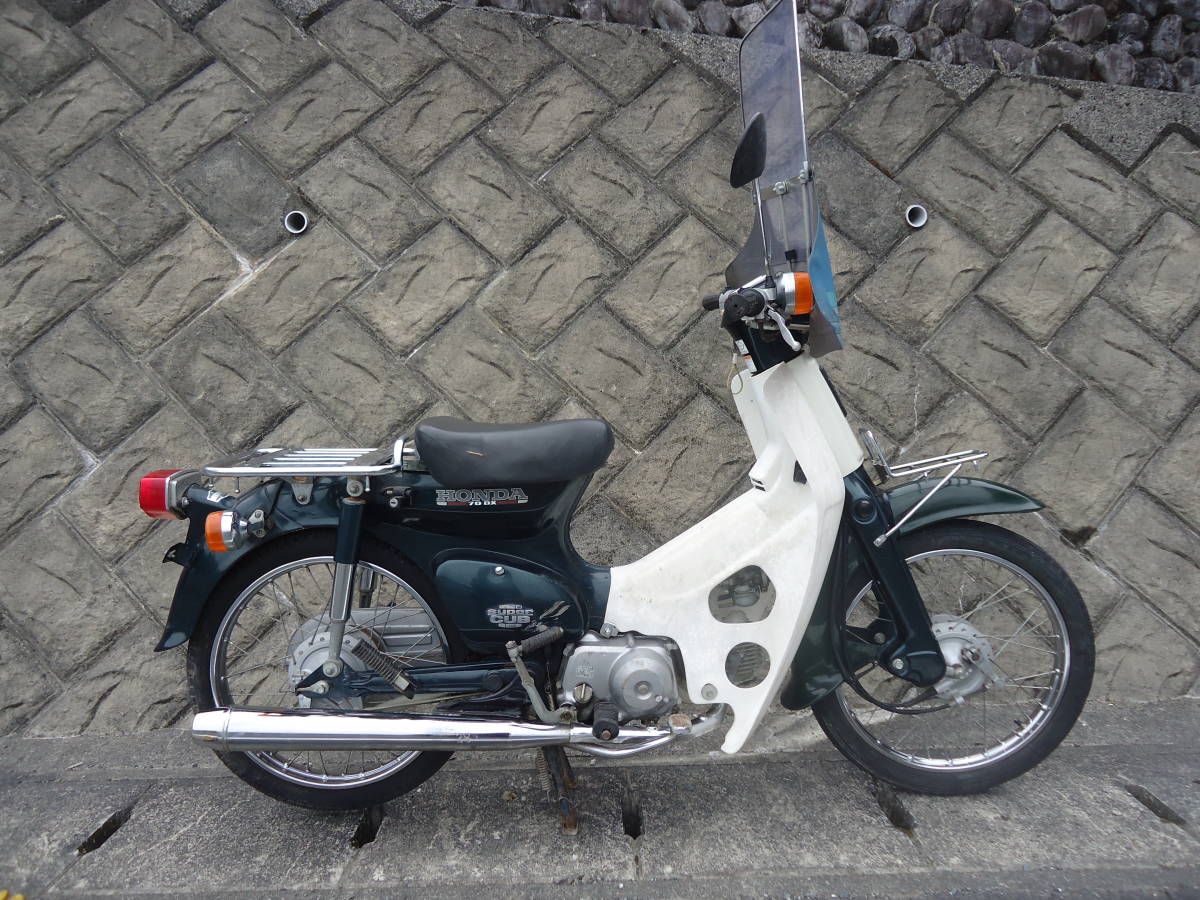 ホンダ　スーパーカブ70－DX 緑　12V車