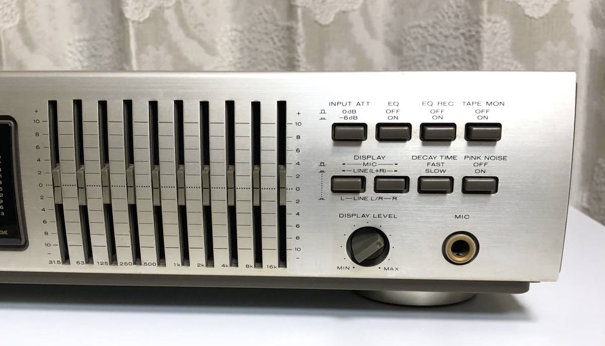 新作，お得】 マランツ Marantz EQ580F 10バンドグラフィックイコライザー