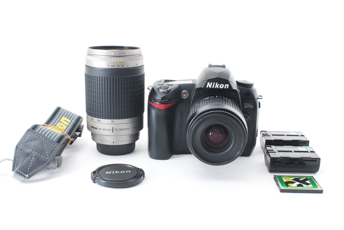 Nikon D70 AF NIKKOR 35-80mm レンズセット Nikon d70s ダブルレンズ