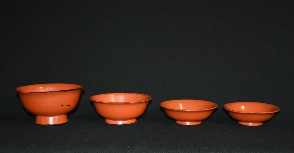 根来塗椀 根来塗 時代根来 朱塗 在銘 椀 時代箱 C R9401 根来塗 時代