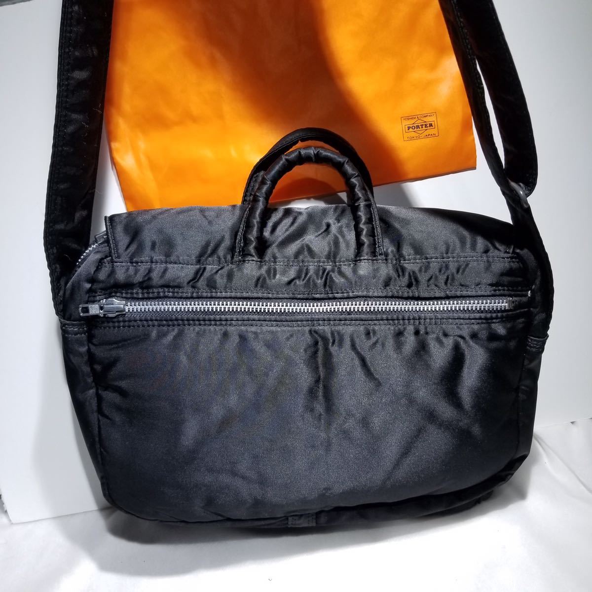 美品PORTERポーター TANKER 2way ショルダーバッグS YKK 人気brand◇2wayバッグショルダーBAG ポーター タンカー (S)吉田カバン