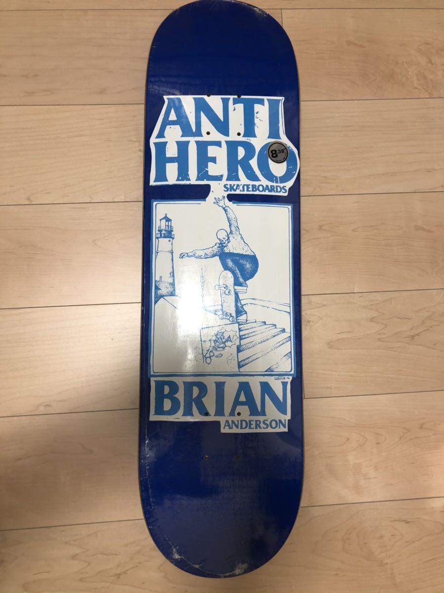 ANTI HERO SKATEBOARDS アンタイヒーロー BRIAN ANDERSON シグネチャー ブライアン アンダーソン