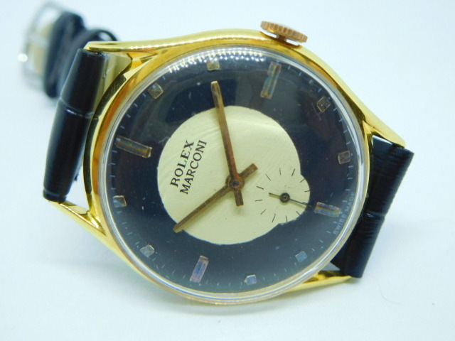 ☆売り切り☆ロレックス ROLEX MARCONI アンティーク ツートンダイヤル