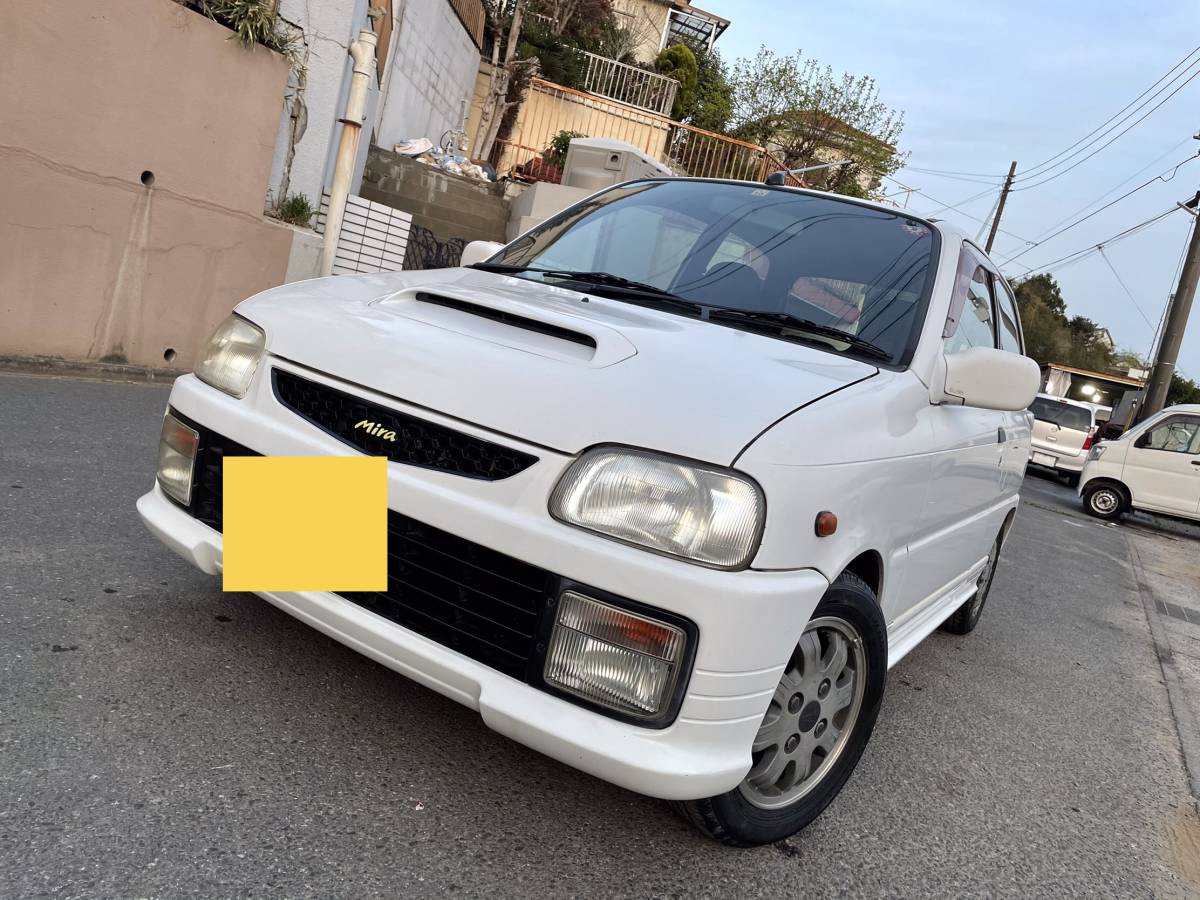 希少・旧車・ミラTR-XX・アバンツァート・ターボIC・L500・実 