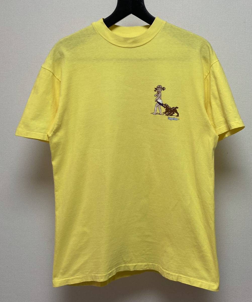 Coppertone コパトーン Tシャツ ビンテージ シングルステッチ 企業 イラスト キャラクター 売買されたオークション情報 Yahooの商品情報をアーカイブ公開 オークファン Aucfan Com