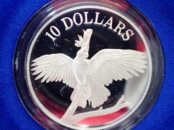 k550 / 未使用 硬貨 貨幣 世界 外国 銀貨 オーストラリア 10ドル BIRDS
