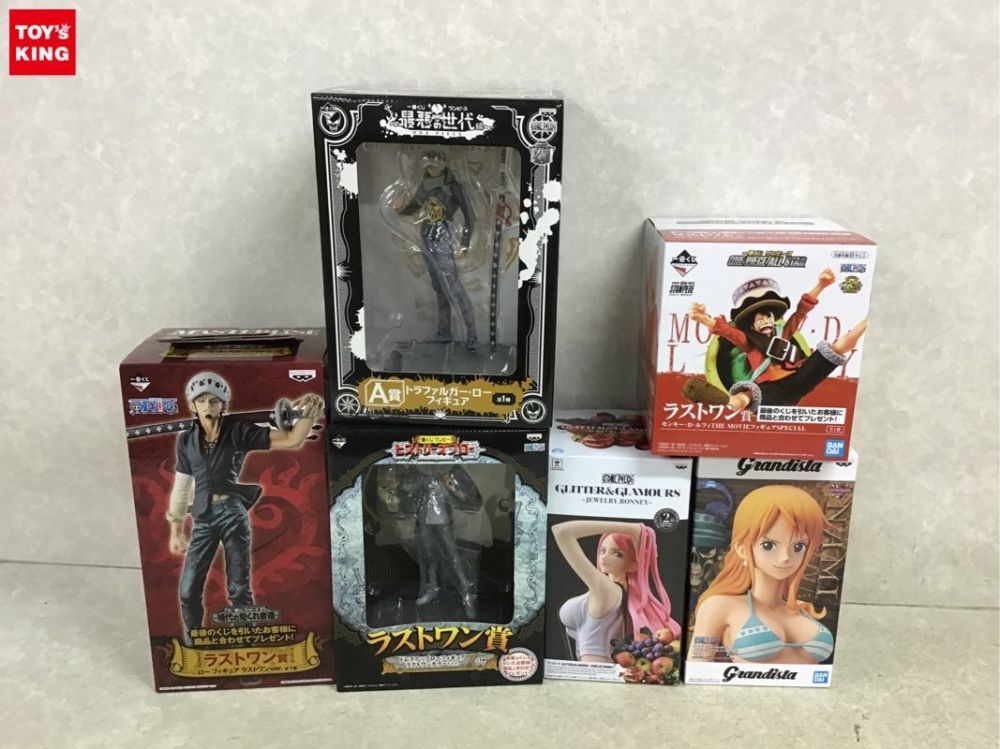 1円～ 同梱不可 ジャンク ONE PIECE GLITTER&GLAMOURS、一番くじ 
