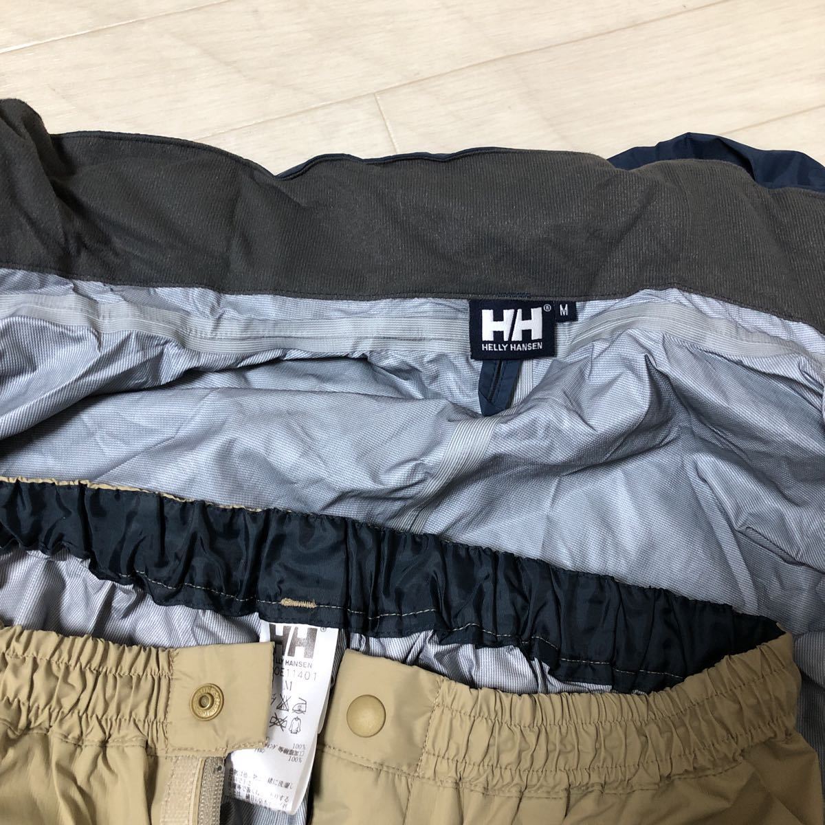 1807☆ HELLY HANSEN ヘリーハンセン セットアップ 上下セット レイン