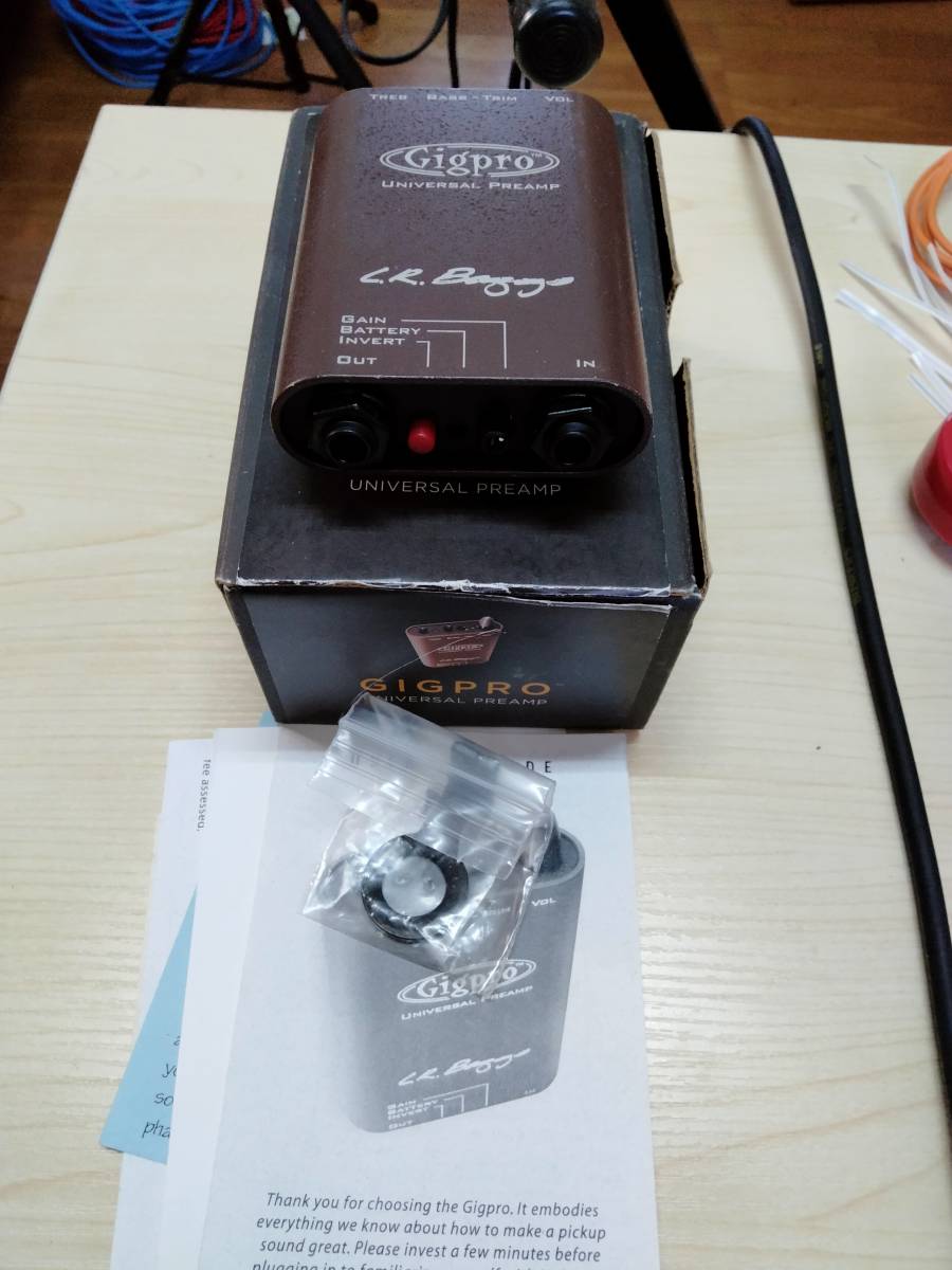 L.R.BAGGS エルアール・バックス　GIG PRO　箱、説明書