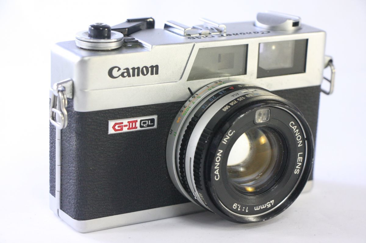 Canon Canonet QL17 G-III QL19 G-III ジャンク公式オンライン