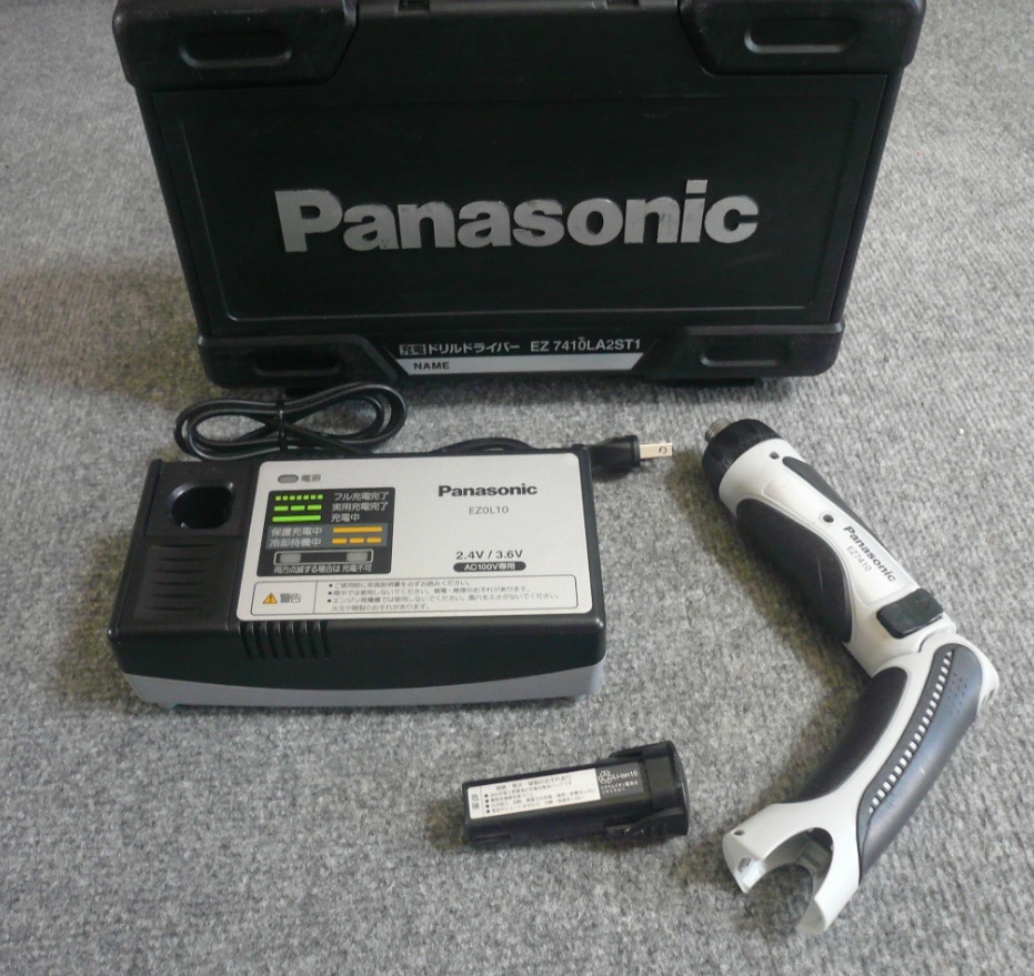 100%新品，お買い得 充電ドリルドライバ EZ7410 と 充電器＋ケースセット パナソニック(本体)｜売買されたオークション情報、yahooの商品情報をアーカイブ公開 - オークファン ドリルドライバー