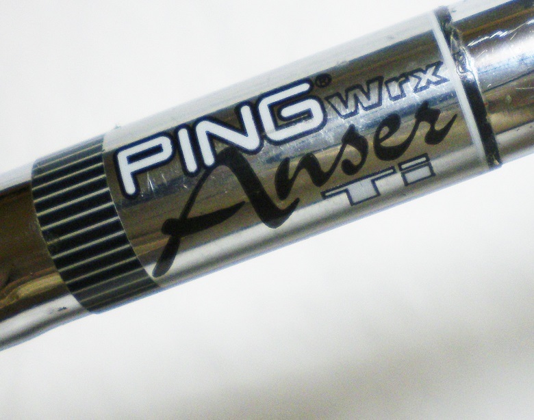 PING Wrx アンサー Ti 3 チタンネック パター 男性 右利き｜スポーツ 
