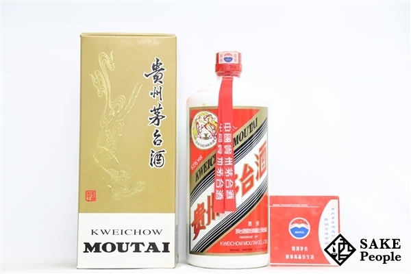 ●注目! 貴州茅台酒 天女ラベル 2008 1000ml 53% マオタイ 箱 冊子 中国酒 中国