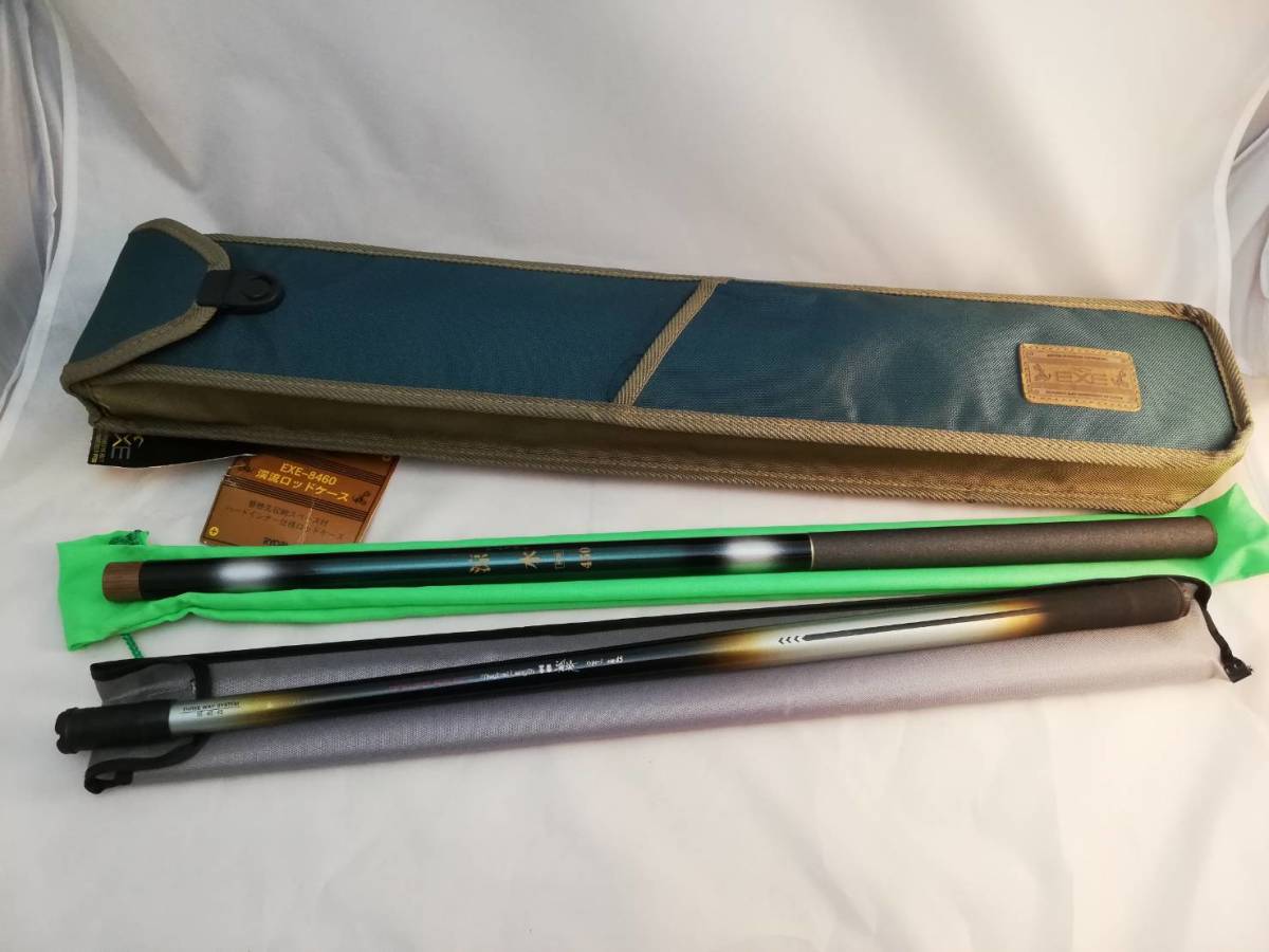 高級 カーボン 渓流竿 スズミ Szm 涼水 りょうすい 硬調 450と写楽渓流type 1中硬45とロッドケースの3点セット 渓流竿 売買されたオークション情報 Yahooの商品情報をアーカイブ公開 オークファン Aucfan Com