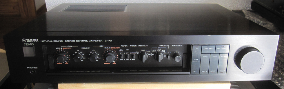 YAMAHA C-70 プリアンプ　2020年夏まで使用品
