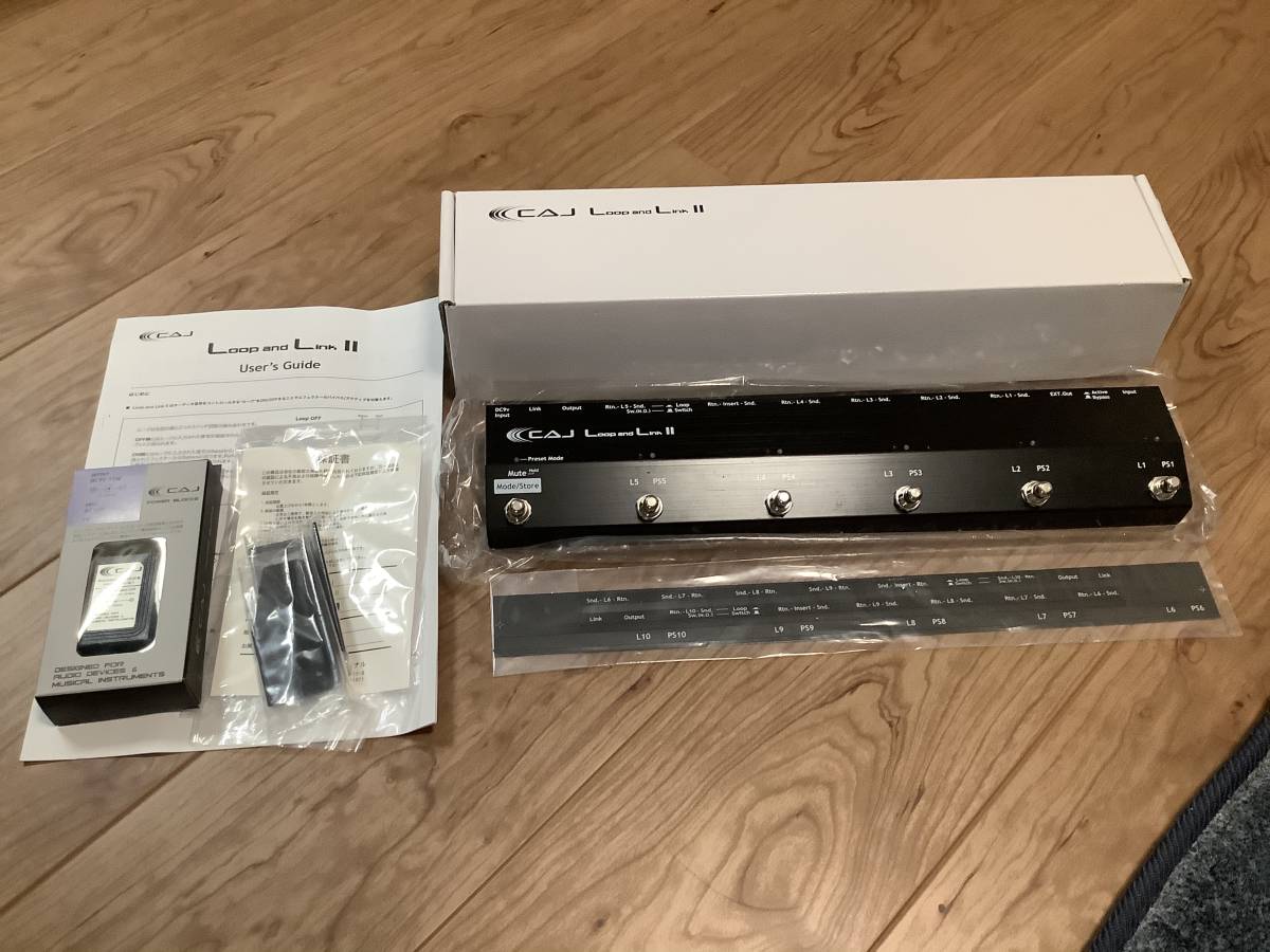 CAJ Loop and Link II ループ&スイッチャー and Loop Link Japan AND 