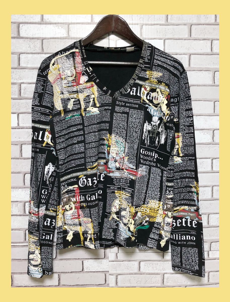 galliano ロンT（JOHN GALLIANO（ジョンガリアーノ）の「John Galliano  