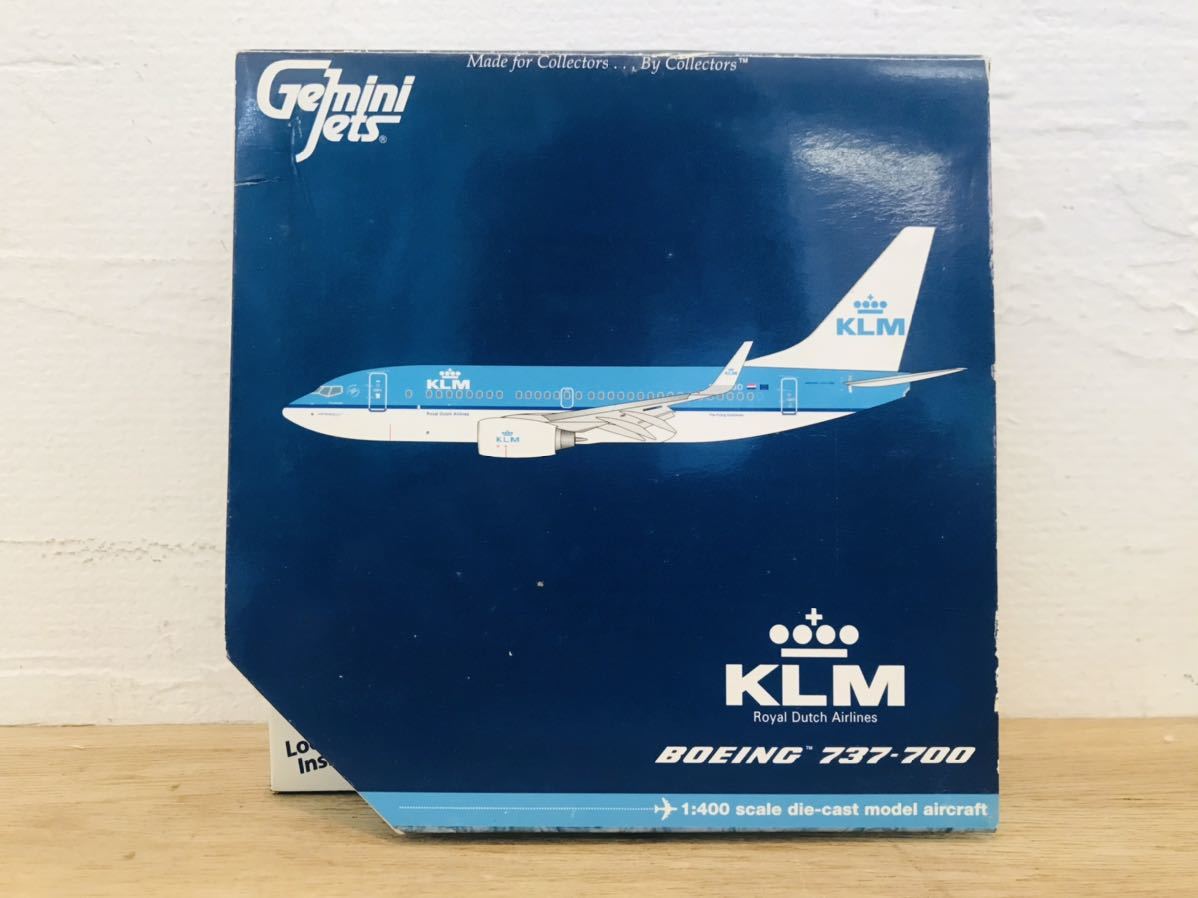 0412-22K☆飛行機模型 KLMオランダ航空 ボーイング737-700 BOEING737