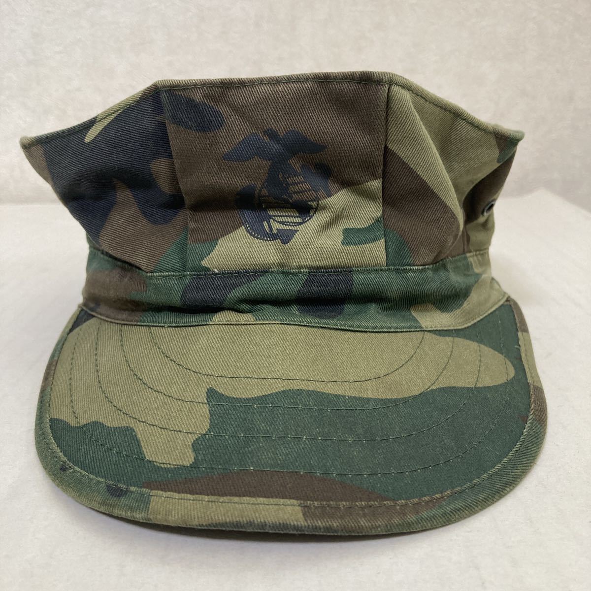 米軍 海兵隊 USMC キャップ ユーティリティ ウッドランド []古着