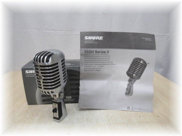 C5890 SHURE シュア ボーカルマイク ダイナミック型 55sh series ii