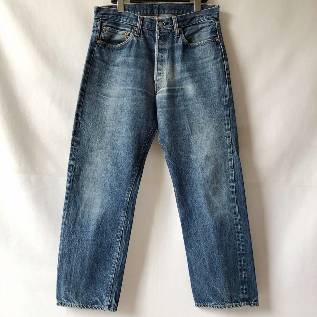 鬼ヒゲ 70s Levi's 501 66 後期 デニムパンツ W32 USA製 鬼ヒゲ 70s Levi's 501 66 後期 デニムパンツ W32 USA製
