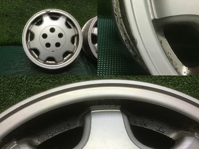 KZH100G ハイエース 純正 アルミホイール 15×6J+29 5穴-114.3 4本
