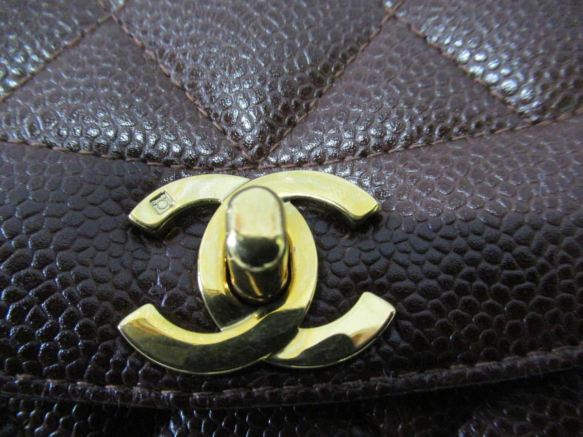 レア 美品 CHANEL シャネル ヴィンテージ ショルダーバッグ マトラッセ 