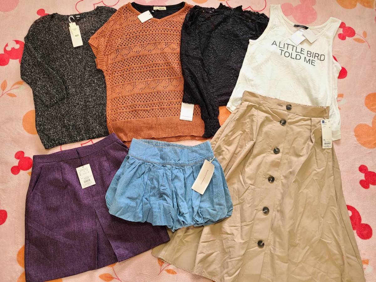 W106 女性 ALL 新品 未使用 春 夏物 洋服 他 ブランド 73点 まとめ売り 