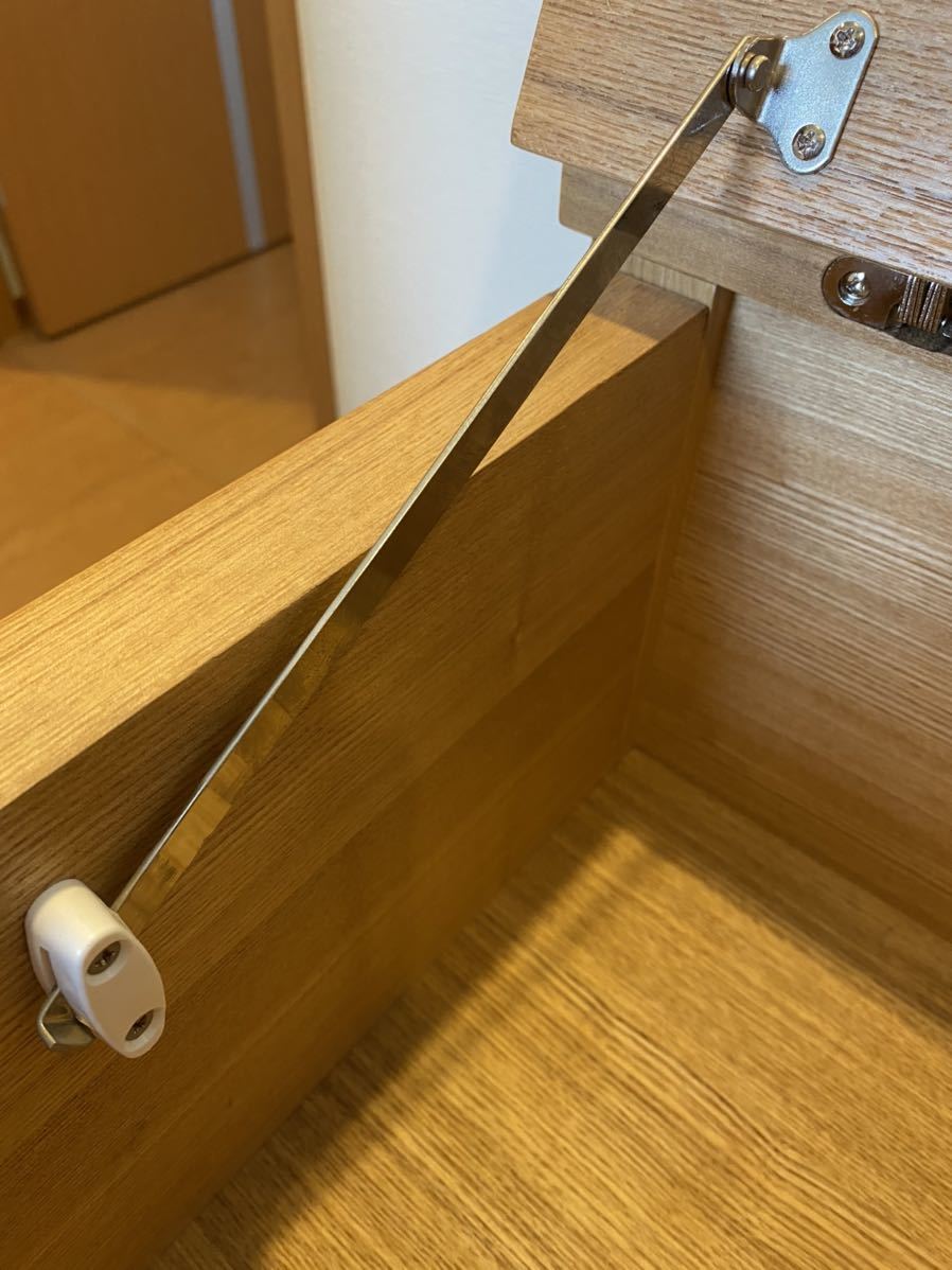 ✭無印良品 コンパクトドレッサー 化粧台 鏡台 タモ材 仕分ける
