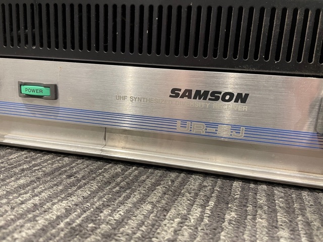【中古品】SAMSON UR5J/UH-5J(SM58) ☆B帯800MHｚアナログワイヤレス・システム