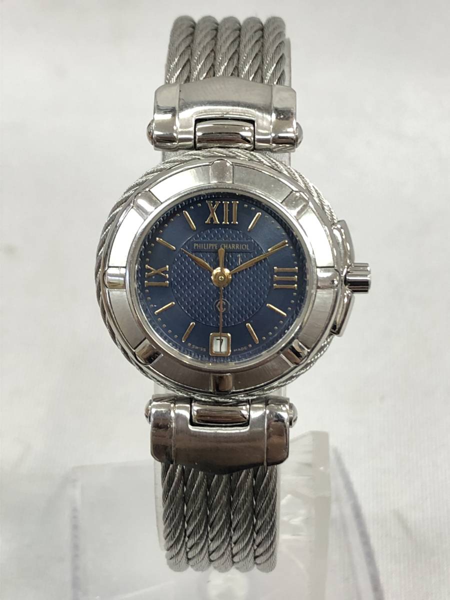 稼働品【PHILIPPE CHARRIO/フィリップシャリオール】腕時計 レディース