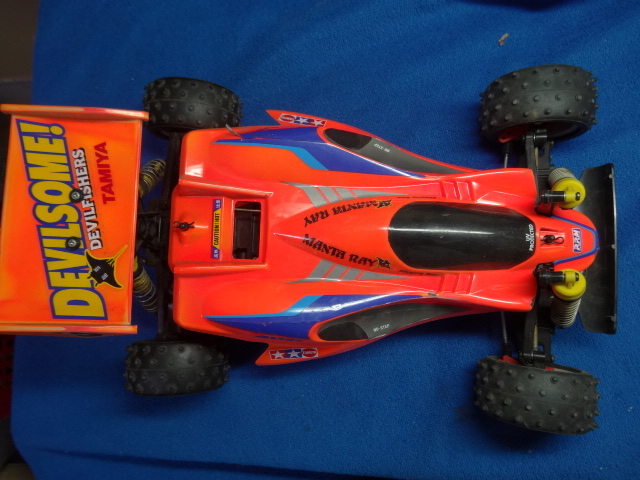 ラジコンカー TAMIYA マンタレイ プロポ付セット + スペヤパーツ
